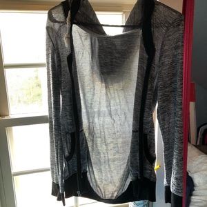 hooded zip up jacket